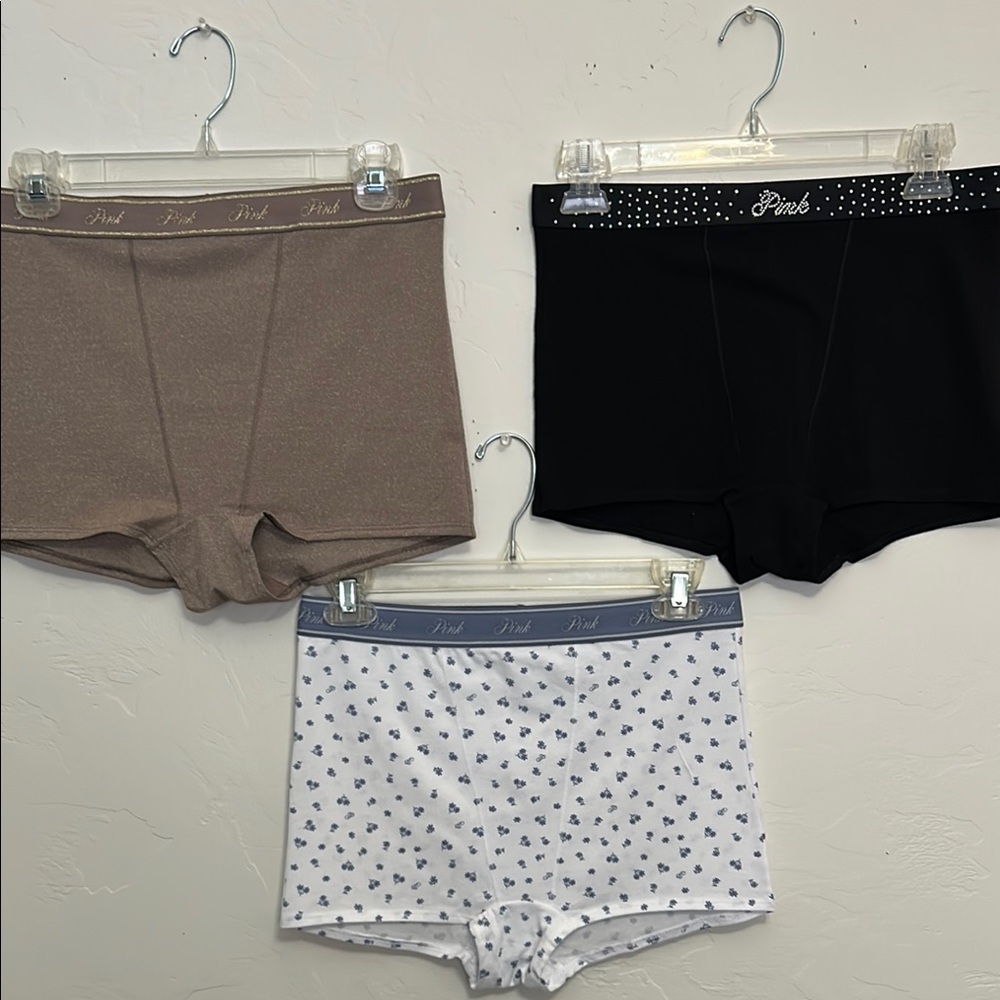 PINK Victoria's Secret Boy Short Bundle
